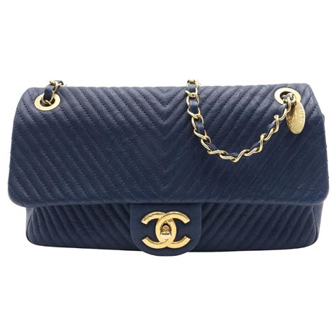 chanel herringbone chevron bag